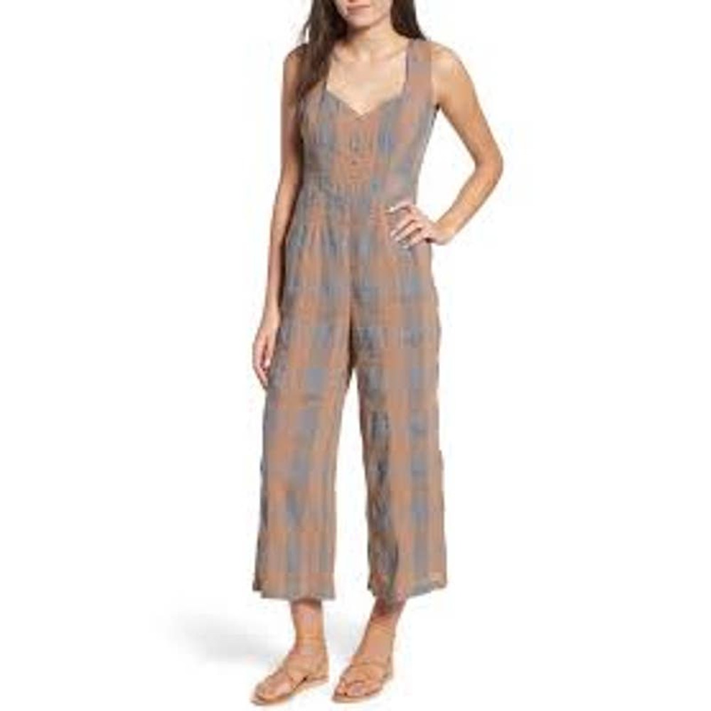 The East Order Linen Blend Frankie Jumpsuit NWT Sz S NWT MSRP $199 - Picture 2 of 5